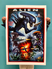 Load image into Gallery viewer, Alien - Limited Edition Archival Giclée Print from Static Medium by Mr. Nana Agyq