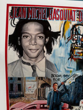Load image into Gallery viewer, Basquiat in Downtown 81 - Limited Edition Archival Giclée Print from Static Medium by Farkira