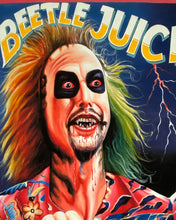 Load image into Gallery viewer, Beetlejuice - Limited Edition Archival Giclée Print from Static Medium by Salvation