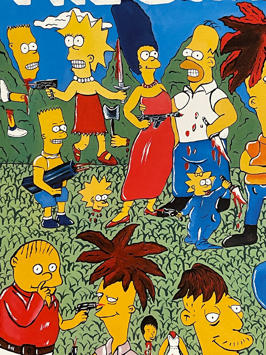 THE SIMPSONS (High Quality Print) - Magasco – Deadly Prey Gallery