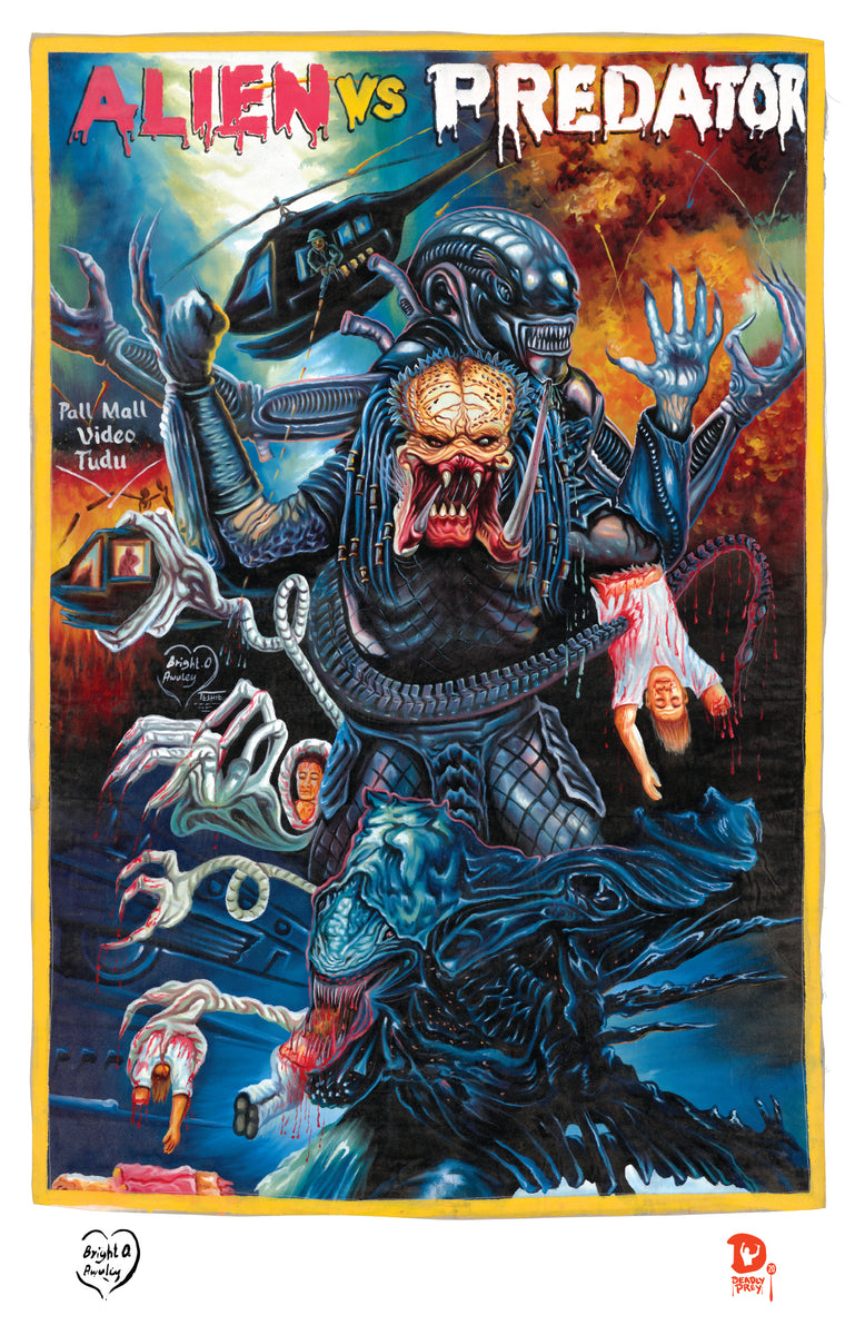 ALIEN VS. PREDATOR (High Quality Print) - Bright Obeng – Deadly Prey Gallery