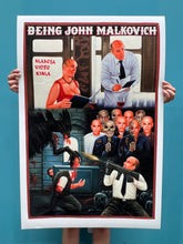 Load image into Gallery viewer, Being John Malkovich - Limited Edition Archival Giclée Print from Static Medium by Mr. Nana Agyq