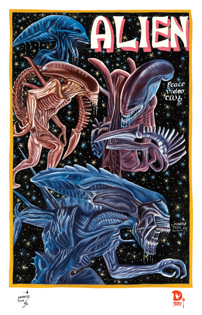 絵画 Alien Donation ALIEN (High Quality Print) - Magasco – Deadly Prey Gallery