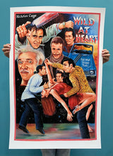 Load image into Gallery viewer, Blue Velvet & Wild at Heart - Set of 2 Limited Edition Archival Giclée Prints from Static Medium by Farkira & Bright Obeng