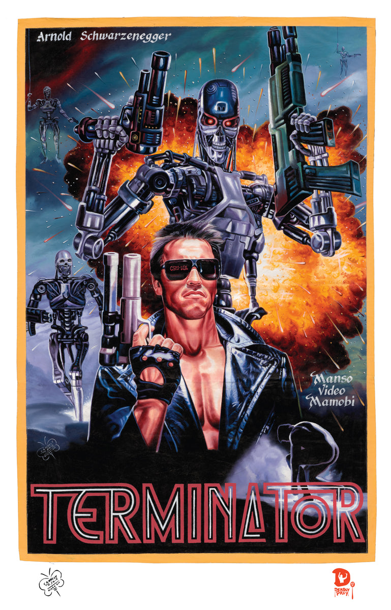 TERMINATOR (High Quality Print) - C.A. Wisely – Deadly Prey Gallery