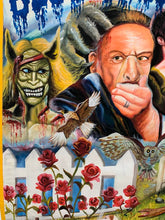 Load image into Gallery viewer, Blue Velvet & Wild at Heart - Set of 2 Limited Edition Archival Giclée Prints from Static Medium by Farkira & Bright Obeng