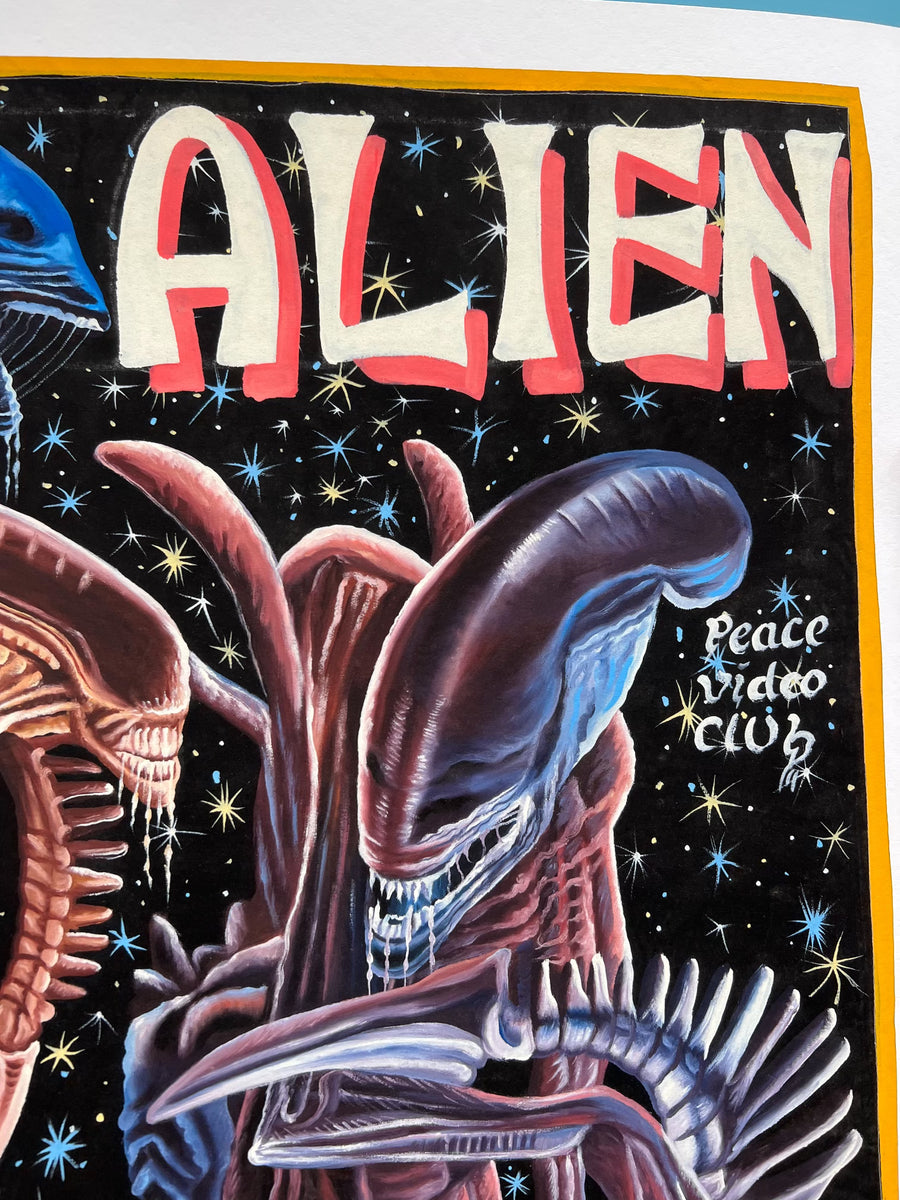 Alien - Archival Giclée Print from Static Medium by Magasco
