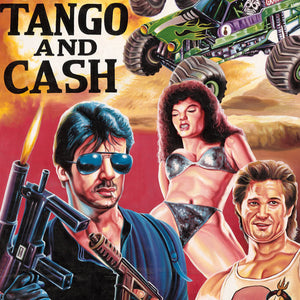 Tango and Cash - Limited Edition Archival Giclée Print from Static Medium by Heavy J - 20x30”