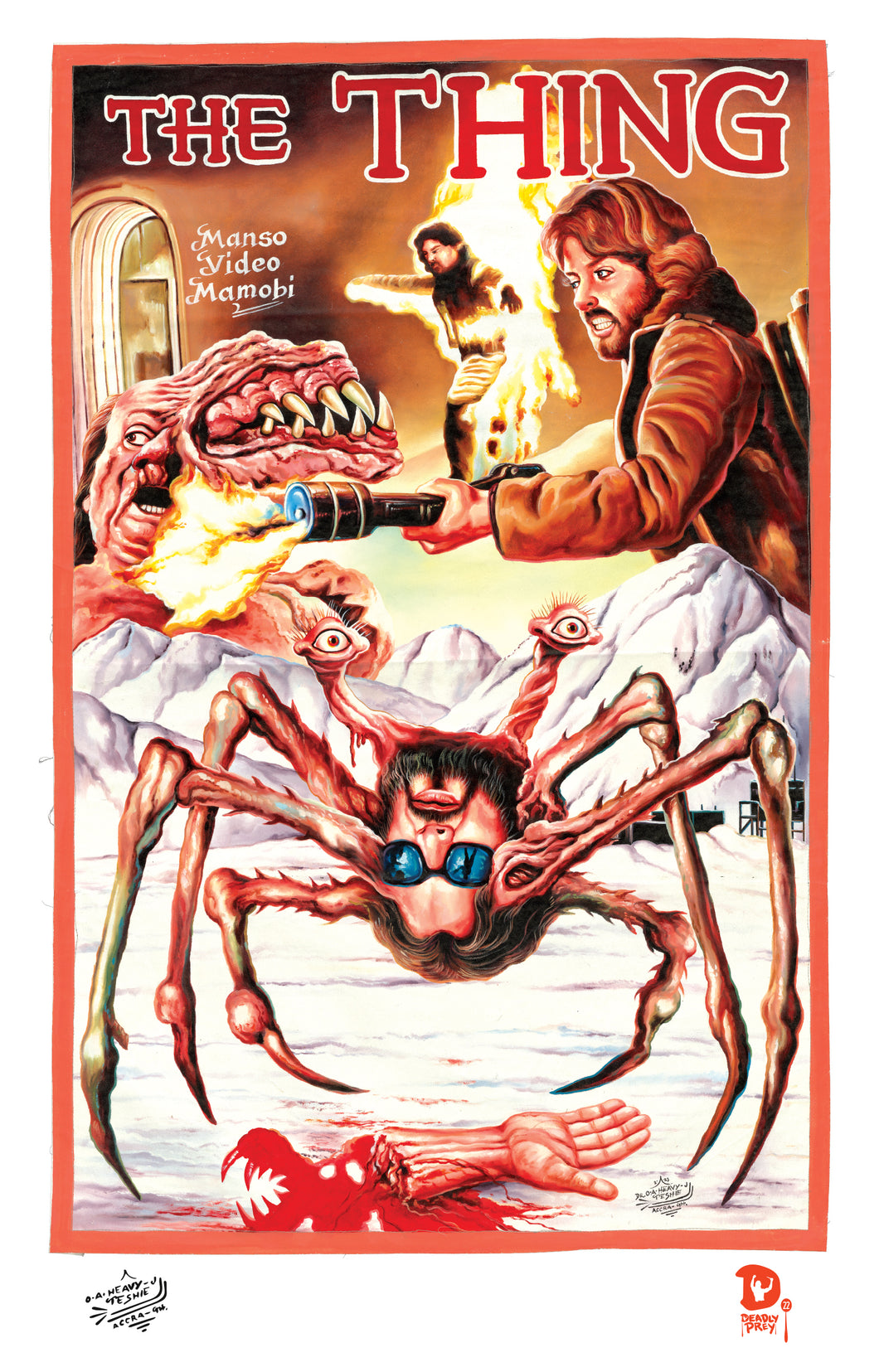 THE THING (High Quality Print) - Heavy J