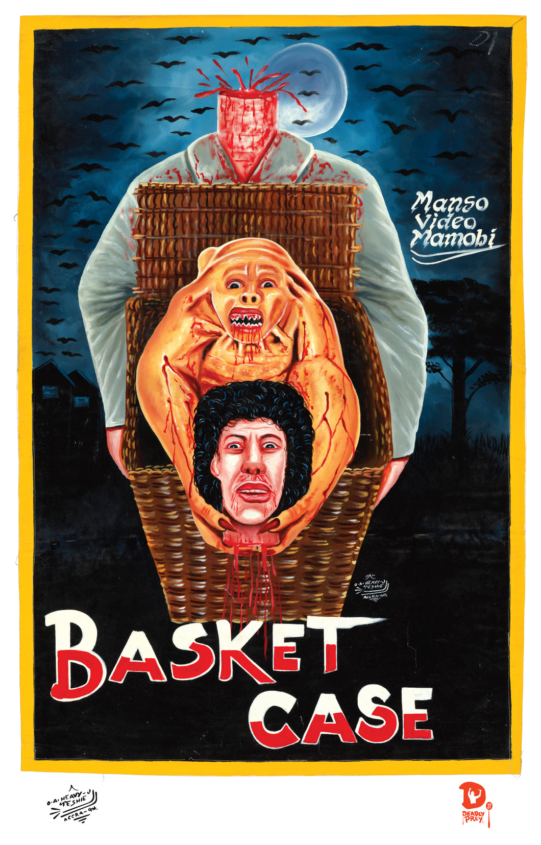 BASKET CASE (High Quality Print) - Heavy J