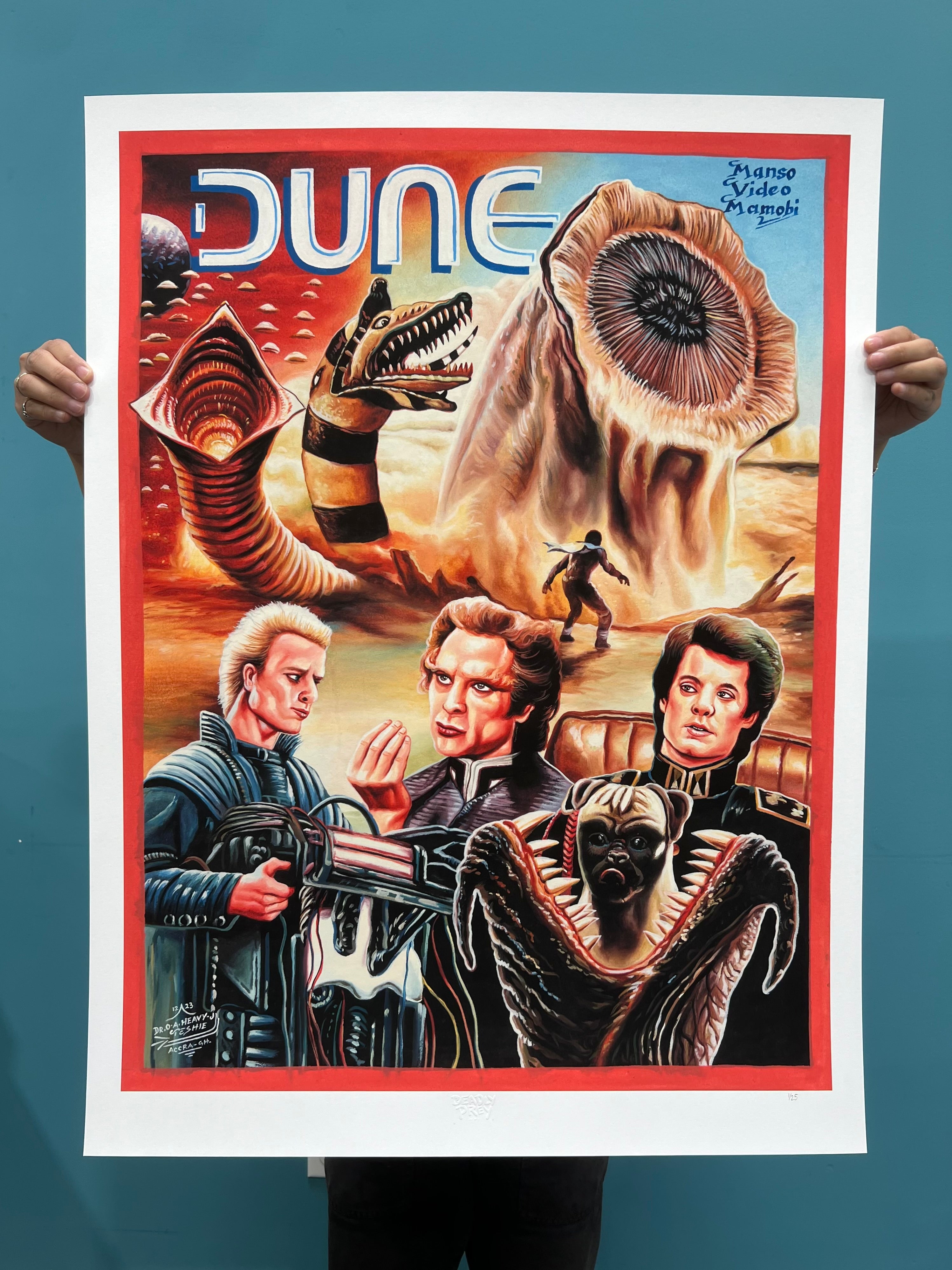 Dune - Limited Edition Archival Giclée Print from Static Medium by