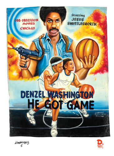 HE GOT GAME (High Quality Print) - Leonardo