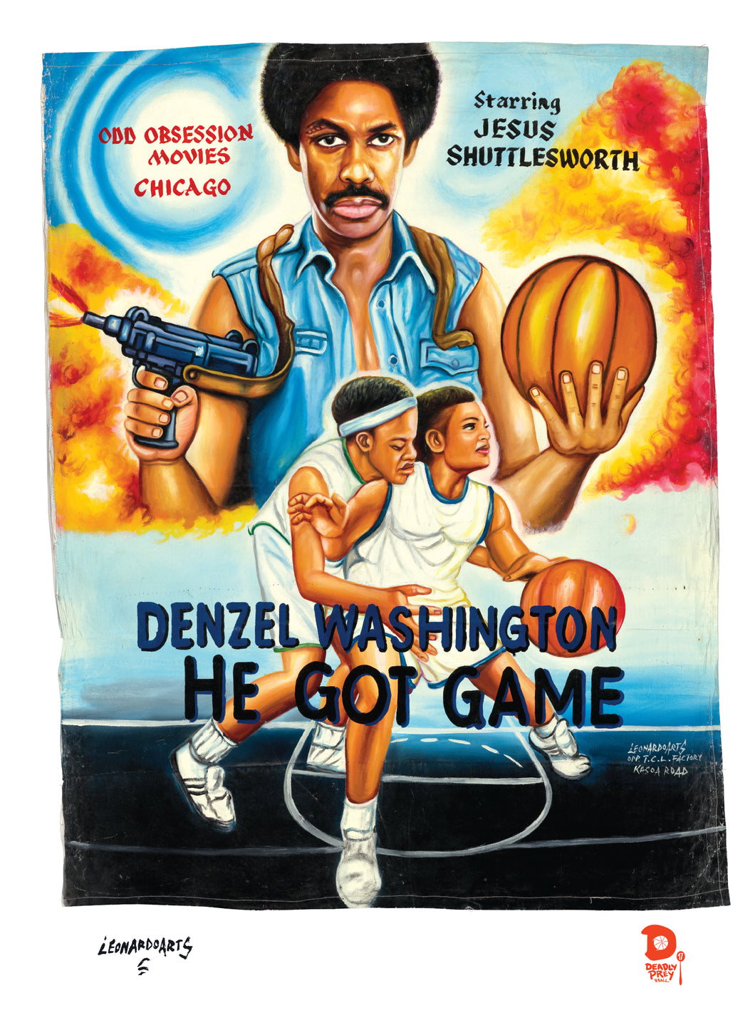 HE GOT GAME (High Quality Print) - Leonardo