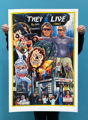 They Live - Limited Edition Archival Giclée Print from Static Medium by Bright Obeng