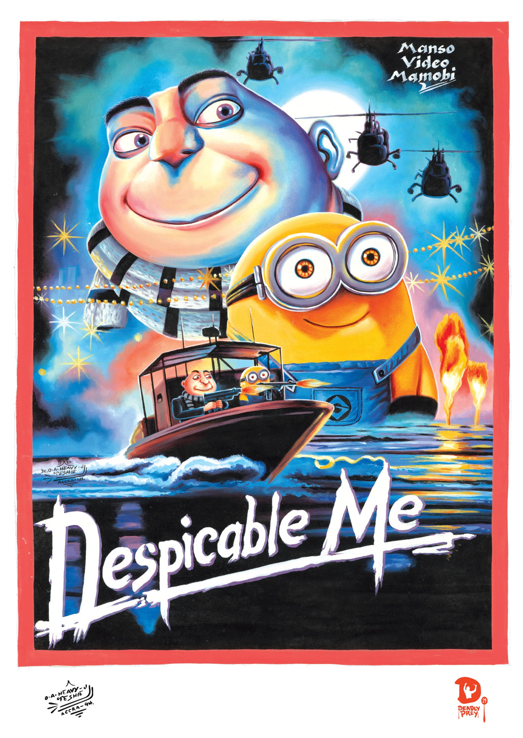 DESPICABLE ME (High Quality Print) - Heavy J