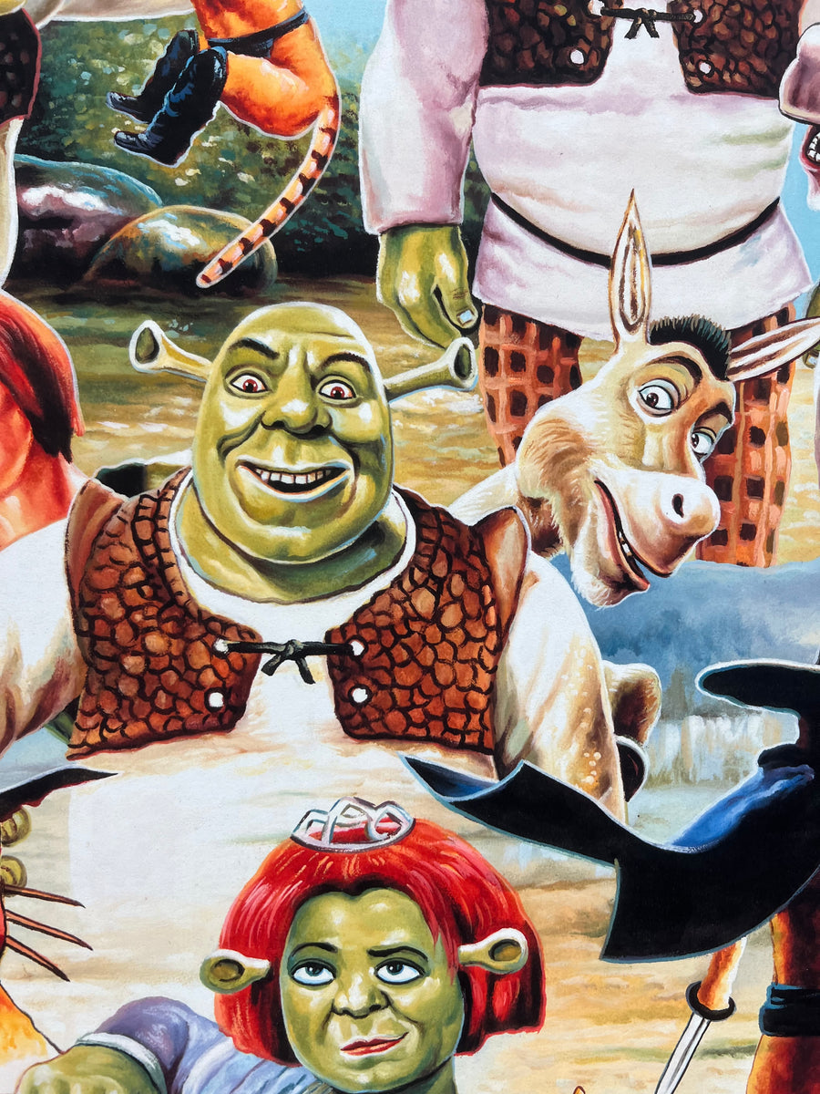 Shrek - Limited Edition Archival Giclée Print from Static Medium by He ...