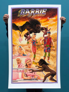 Barbie and Her Demons - Set of 2 Limited Edition Archival Giclée Prints from Static Medium Stoger & Mr. Nana Agyq