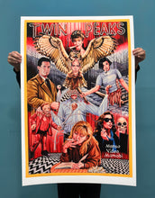 Load image into Gallery viewer, Twin Peaks - Limited Edition Archival Giclée Print from Static Medium by C.A. Wisely (Version 1)