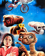 Load image into Gallery viewer, E.T. - Limited Edition Archival Giclée Print from Static Medium by Heavy J