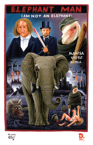 THE ELEPHANT MAN (High Quality Print) - Mr. Nana Agyq