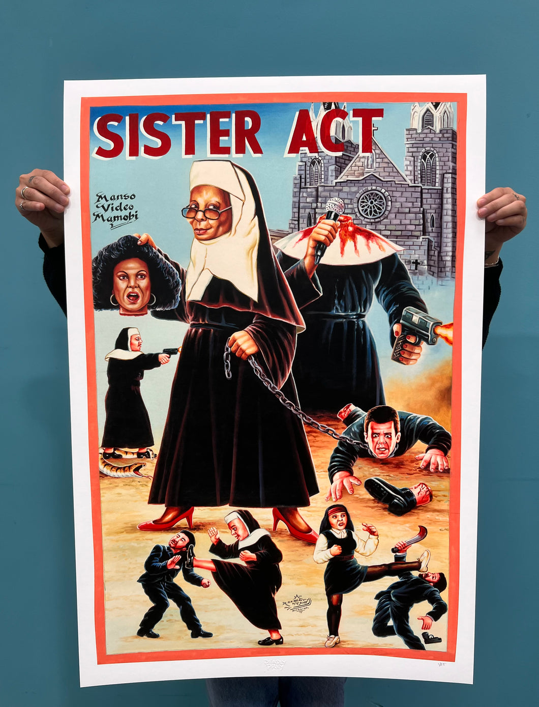 Sister Act - Limited Edition Archival Giclée Print from Static Medium by Heavy J