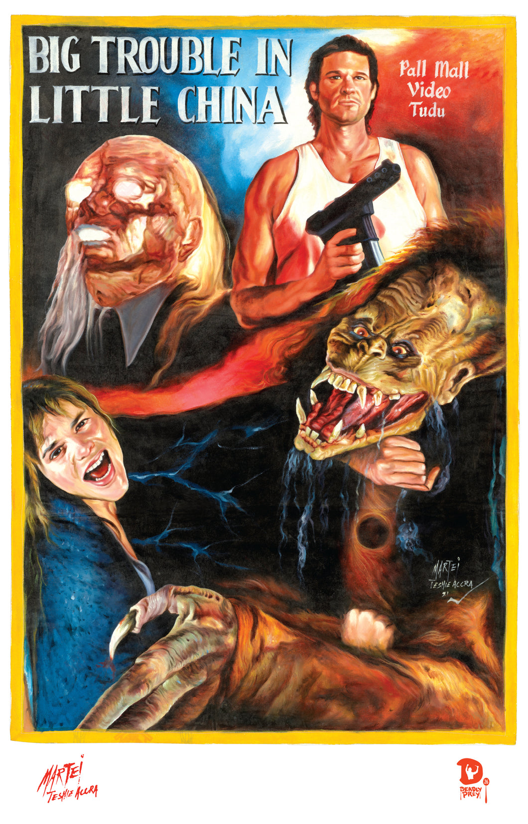 BIG TROUBLE IN LITTLE CHINA (High Quality Print) - H.K. Mathias