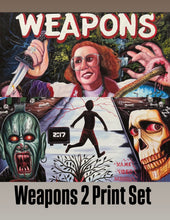 Load image into Gallery viewer, Weapons - 2 Print Set - Limited Edition Archival Giclée Prints by Salvation &amp; Farkira