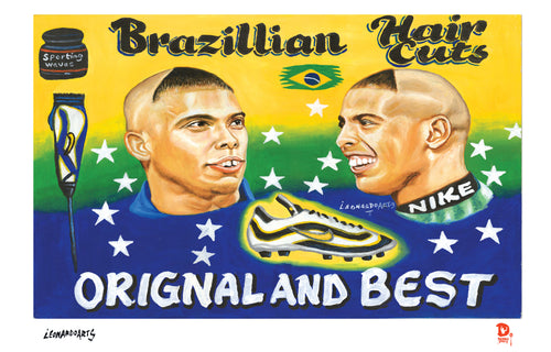 BRAZILIAN HAIRCUTS (High Quality Print) - Leonardo
