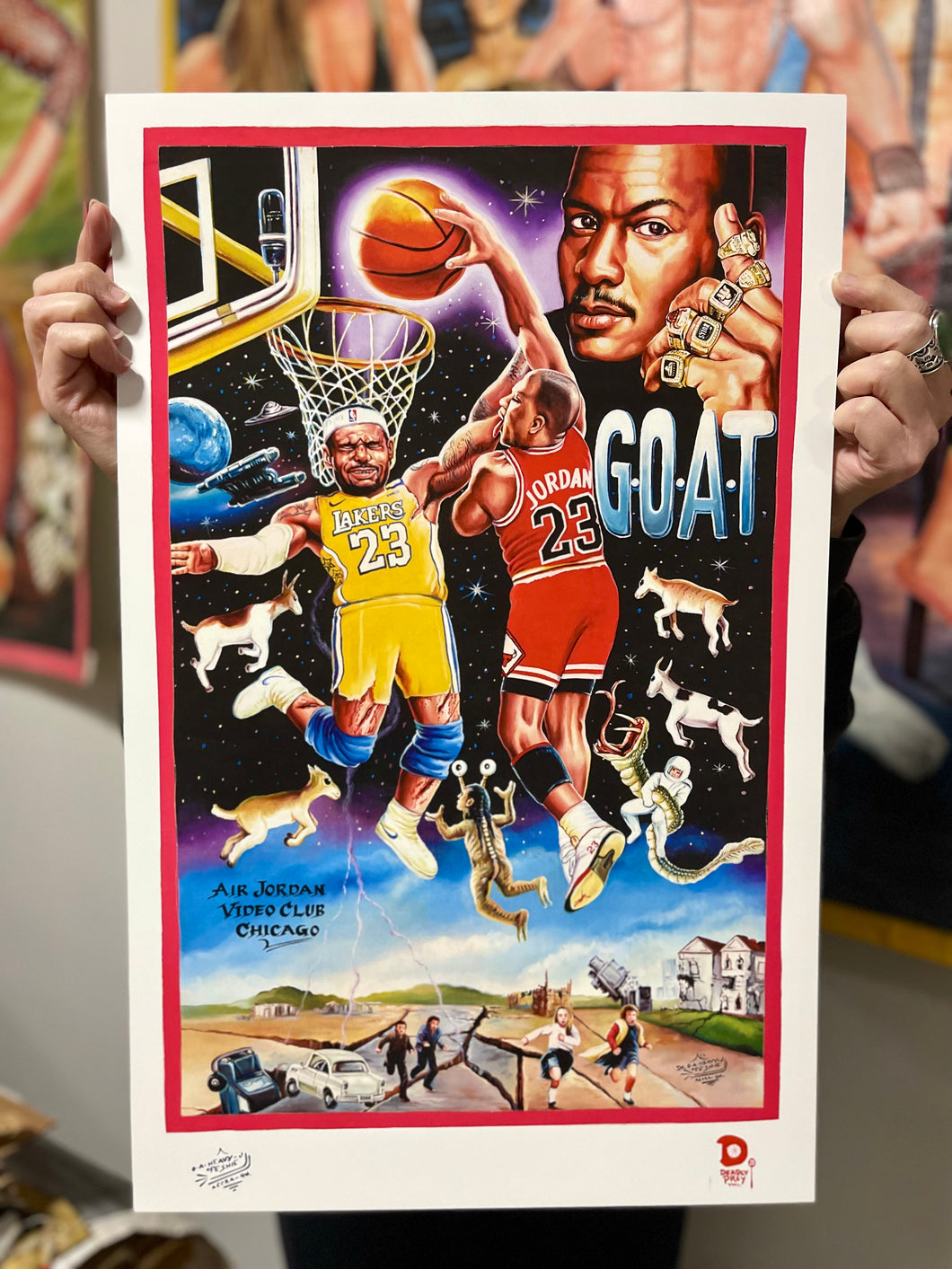 GOAT (High Quality Print) - Heavy J