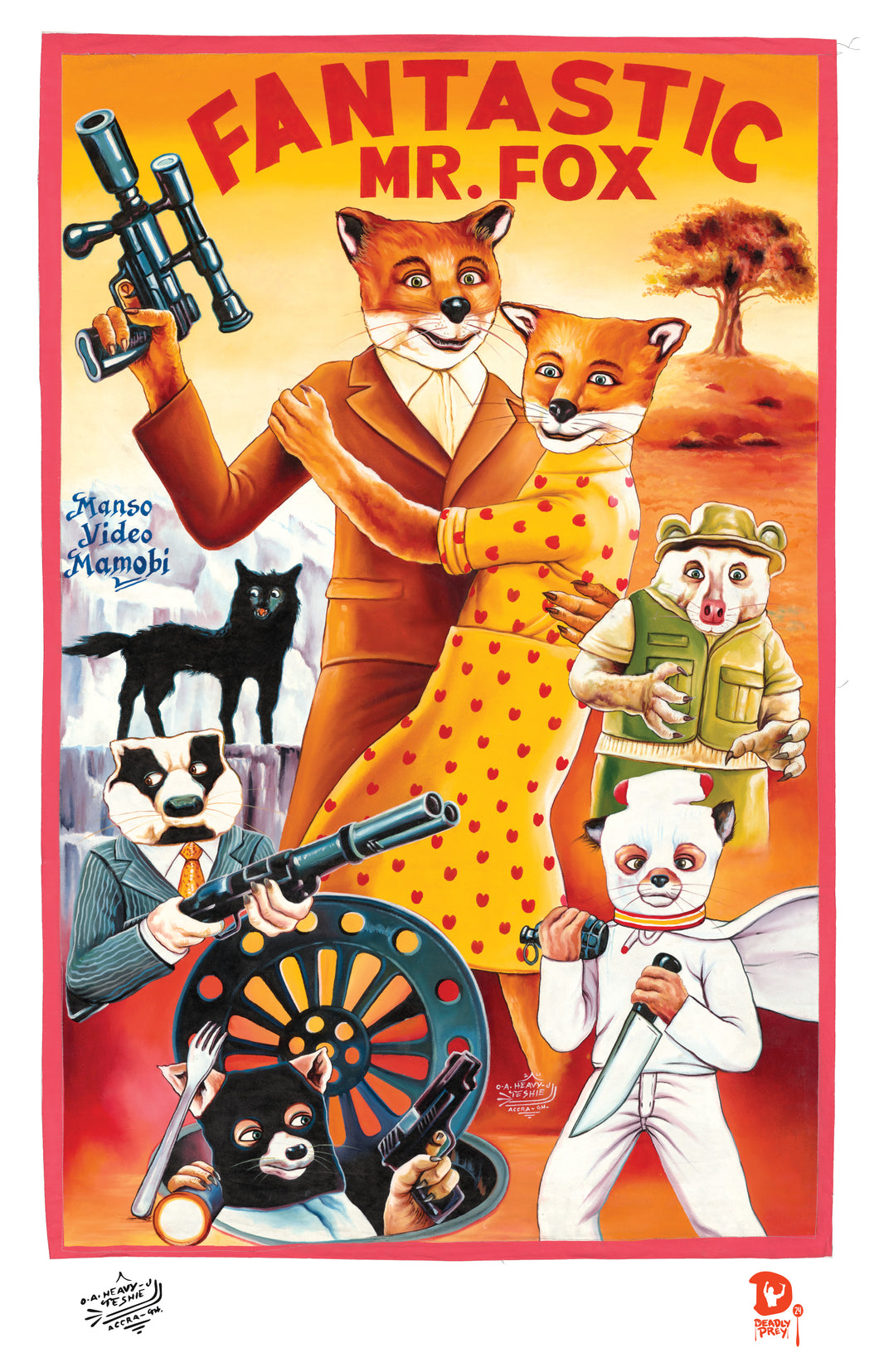 Heavy J FANTASTIC MR. FOX (High Quality Print) - Heavy J – Deadly Prey Gallery