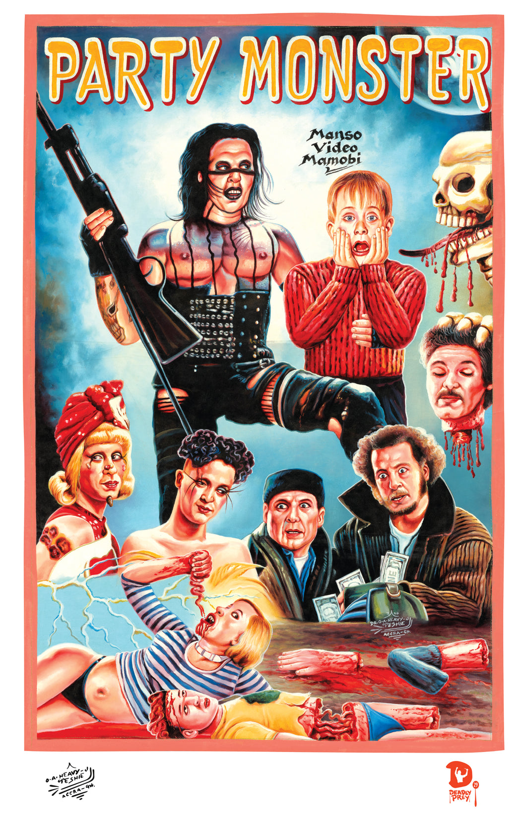 Heavy J PARTY MONSTER (High Quality Print) - Heavy J – Deadly Prey Gallery