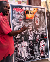 Load image into Gallery viewer, Night of the Living Dead - Limited Edition Archival Giclée Print from Static Medium by Salvation