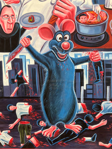 Ratatouille - Limited Edition Archival Giclée Print from Static Medium by Nii Bi Ashitey