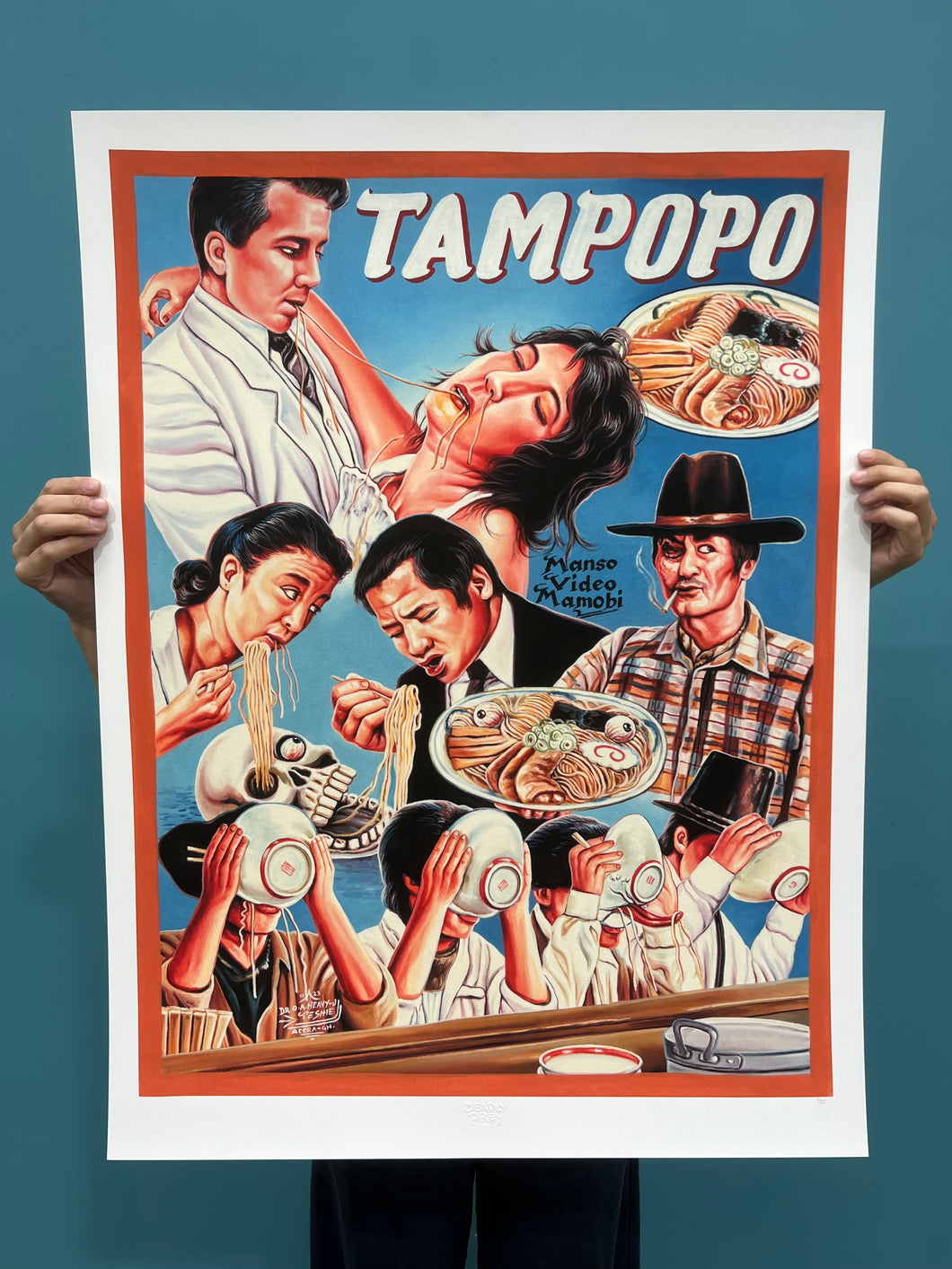 Tampopo - Archival Giclée Print from Static Medium by Heavy J (Artist’s Proof)