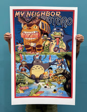 Load image into Gallery viewer, My Neighbor Totoro - Limited Edition Archival Giclée Print from Static Medium by C.A. Wisely (Version 1)