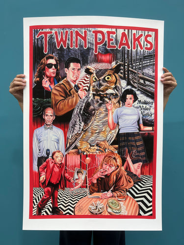 Twin Peaks - Archival Giclée Print from Static Medium by C.A. Wisely (Artist’s Proof)