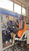 Load image into Gallery viewer, Last Week Tonight with John Oliver - Archival Giclée Print by Ghanaian artist C.A. Wisely