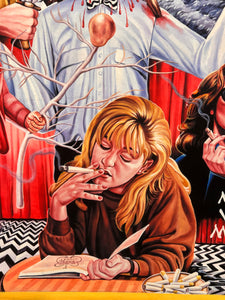 Twin Peaks - Limited Edition Archival Giclée Print from Static Medium by C.A. Wisely (Version 1)