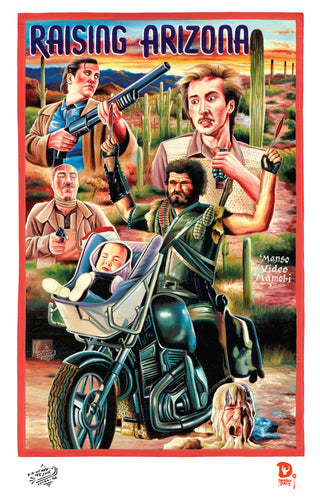 RAISING ARIZONA (High Quality Print) - Heavy J