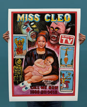 Load image into Gallery viewer, Miss Cleo - Limited Edition Archival Giclée Print from Static Medium by Farkira