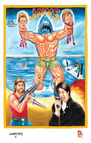 JAWS (High Quality Print) - Leonardo