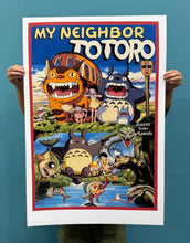 Load image into Gallery viewer, My Neighbor Totoro - Limited Edition Archival Giclée Print from Static Medium by C.A. Wisely (Version 2)