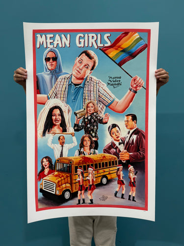 Mean Girls - Limited Edition Archival Giclée Print from Static Medium by Heavy J (Signed by Daniel Franzese!)