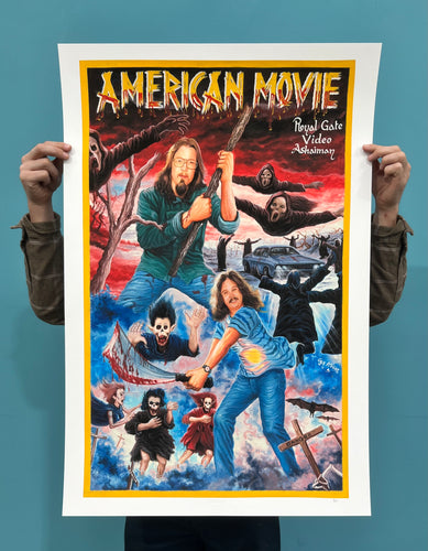 American Movie - Limited Edition Archival Giclée Print from Static Medium by Stoger