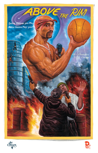 ABOVE THE RIM (High Quality Print) - Stoger