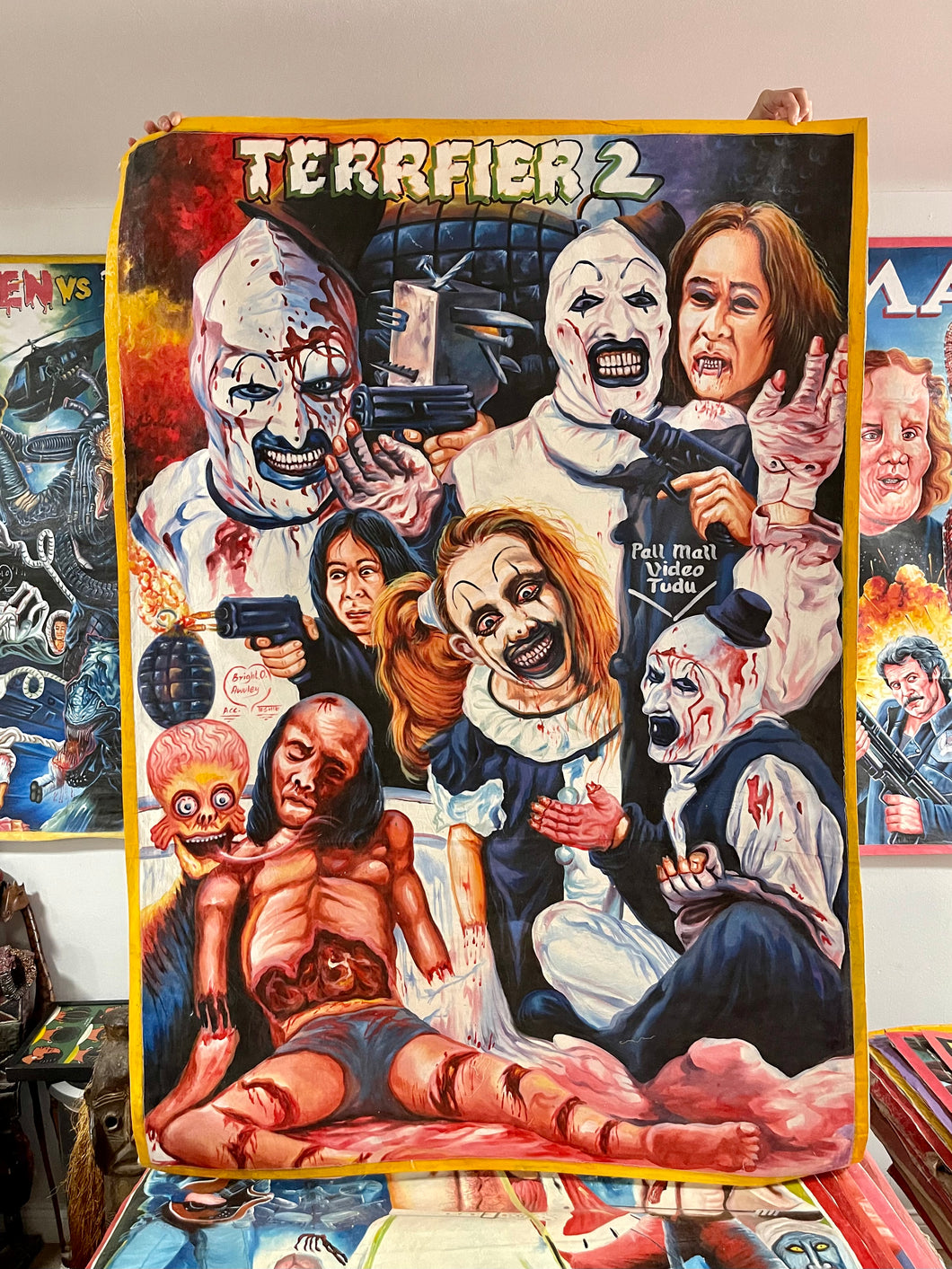 Terrifier 2 - Original Painting by Bright Obeng