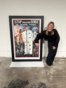 Stop Making Sense - 1:1 Archival Giclée Print from Static Medium by Mr. Nana Agyq (40x60”)