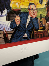Load image into Gallery viewer, Last Week Tonight with John Oliver - Archival Giclée Print by Ghanaian artist C.A. Wisely