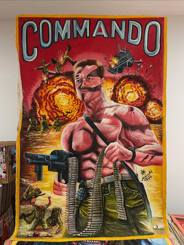 Commando - Original Painting by Farkira