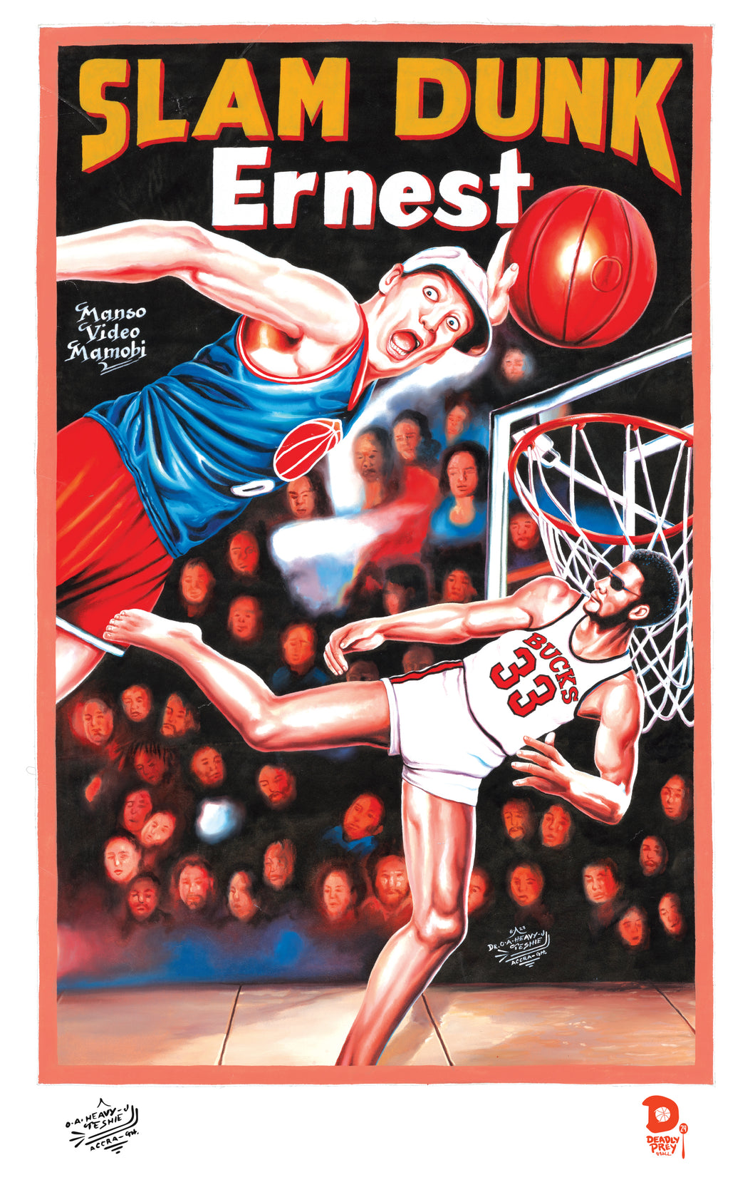 SLAM DUNK ERNEST (High Quality Print) - Heavy J